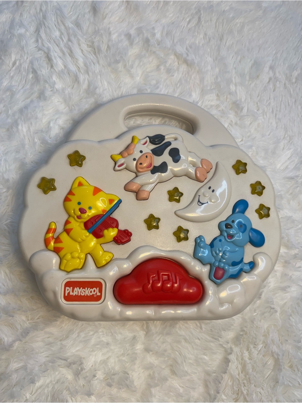 Vintage baby 1993 Playskool Twinkle Time Nursery Rhyme sound machine crib